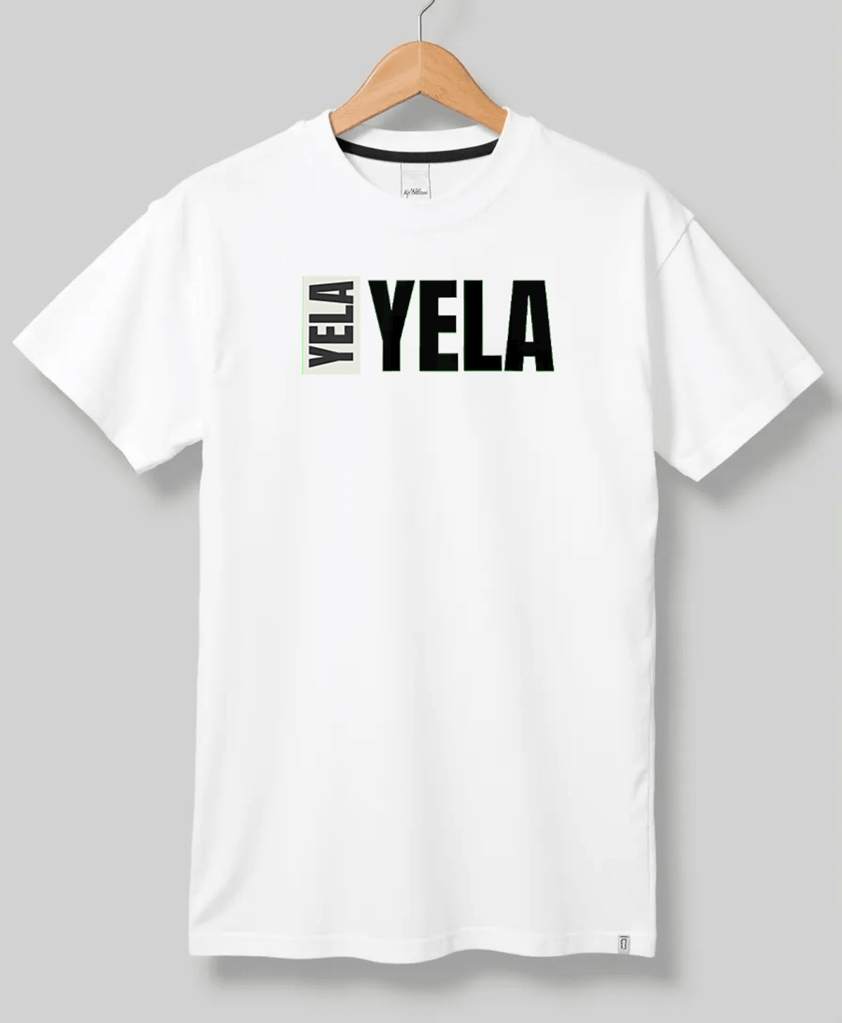 Unique YELA Glitch-Style T-Shirt - Personalized Comfort & Style