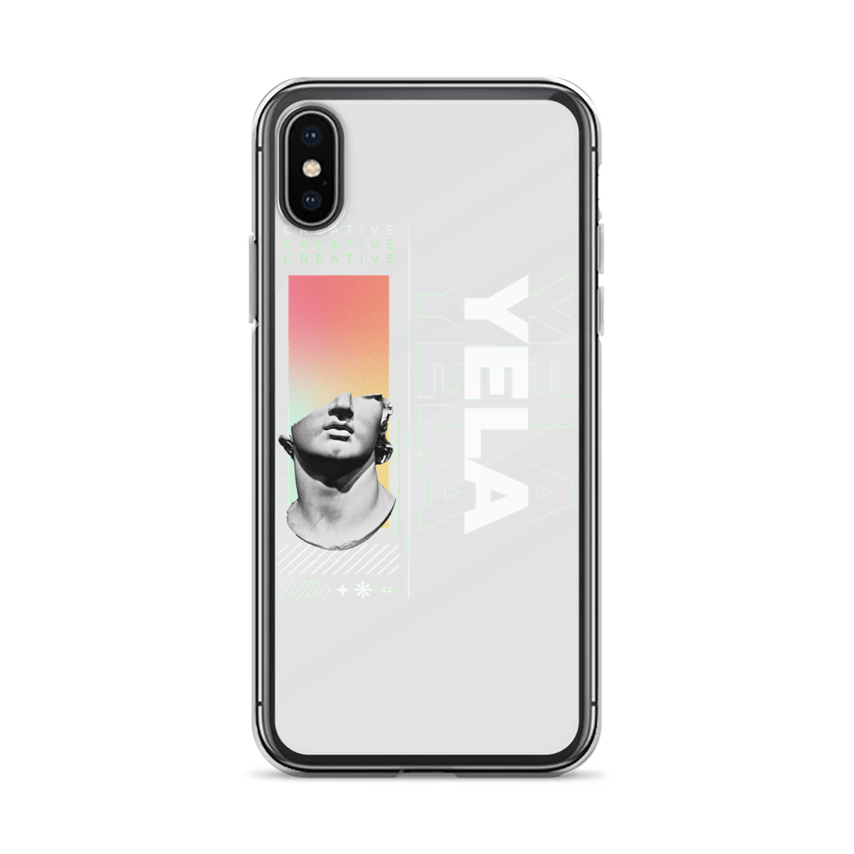 Personalized Monochrome Phone Case by YELA - Sleek & Stylish