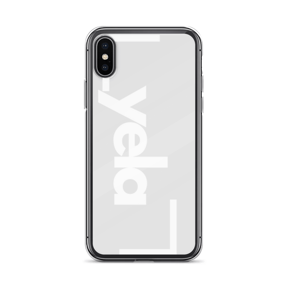 Modern YELA Phone Case - Sleek Black & White Design