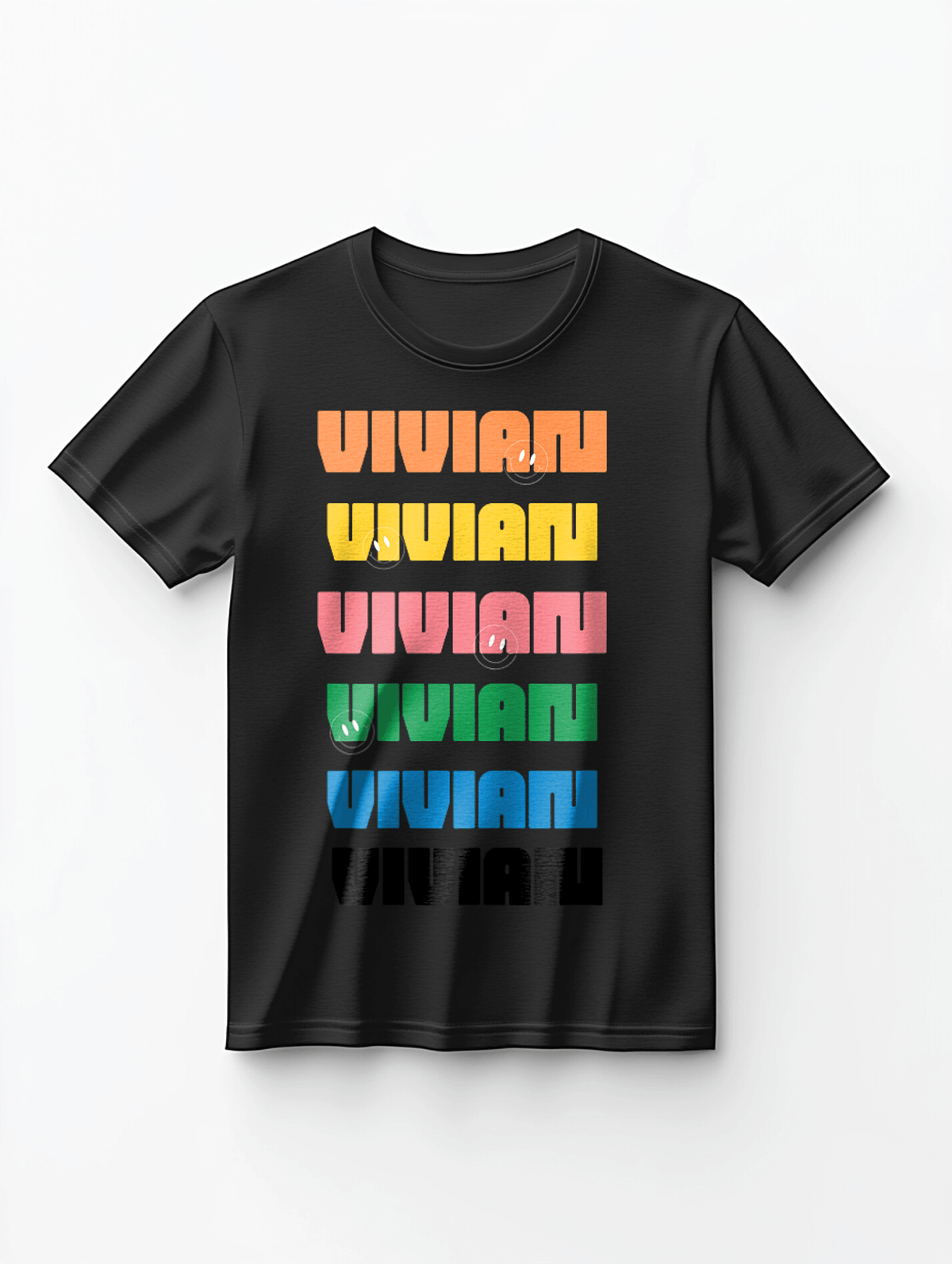 VIVIAN Vibrant Personalized T-Shirt