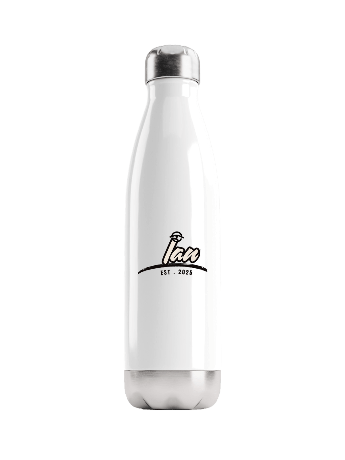 Customized "IAN" Insulated Bottle - Elegant Design, Est. 2025
