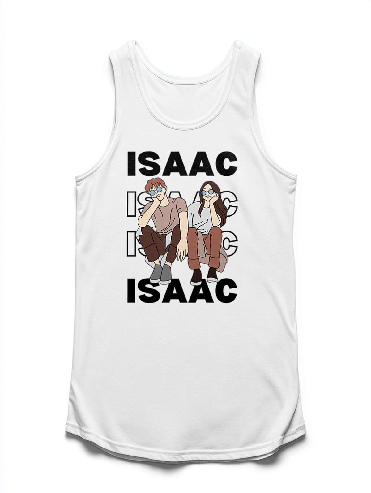 ISAAC Personalized Trendy Tank Top