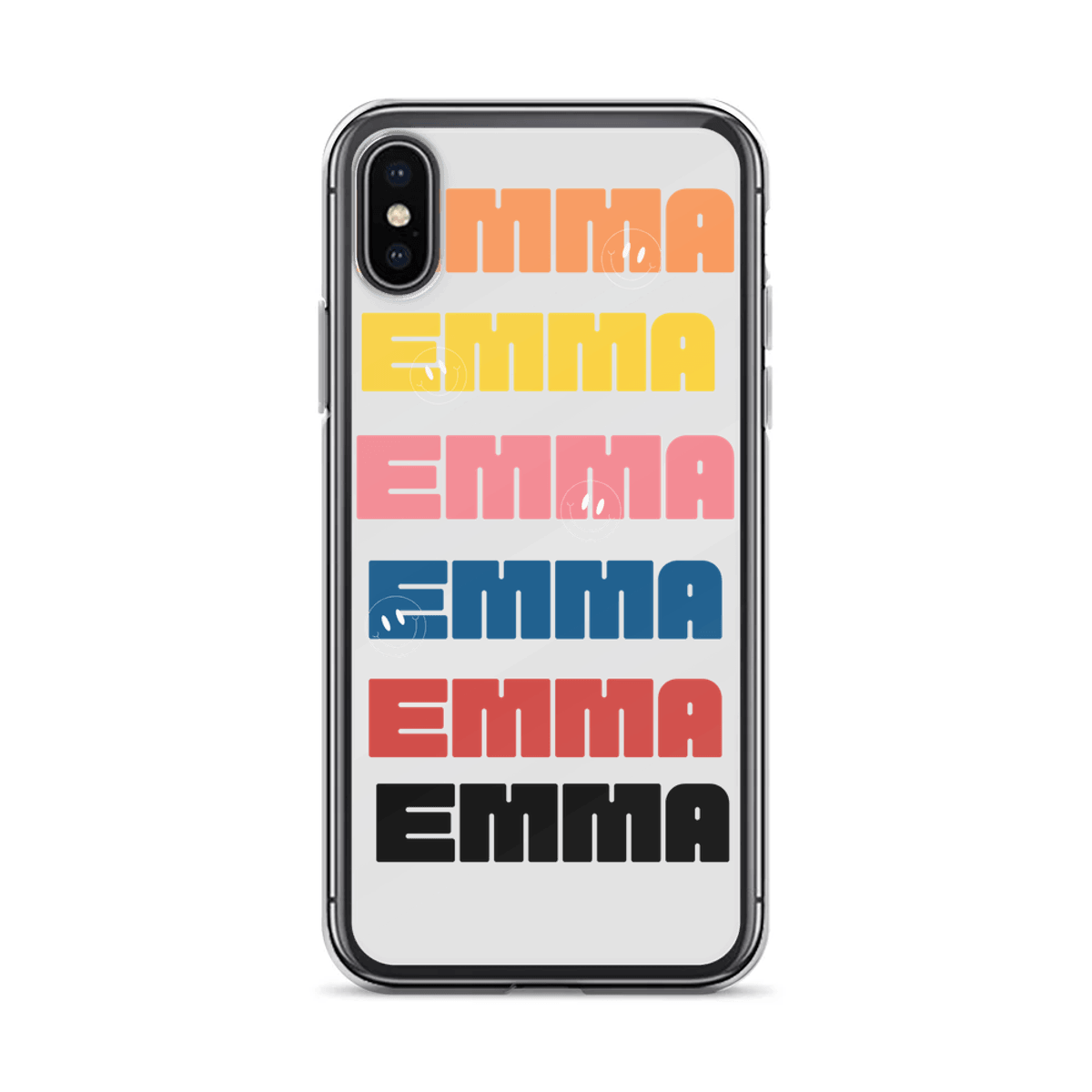 Vibrant, Playful Personalized EMMA Phone Case