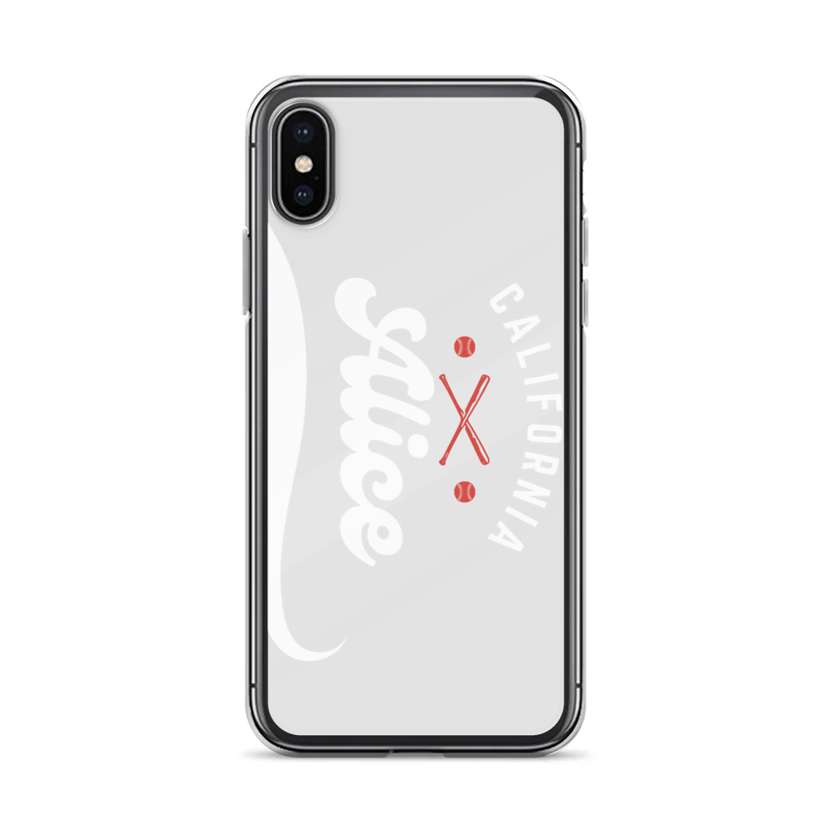 ALICE Baseball-Inspired Phone Case