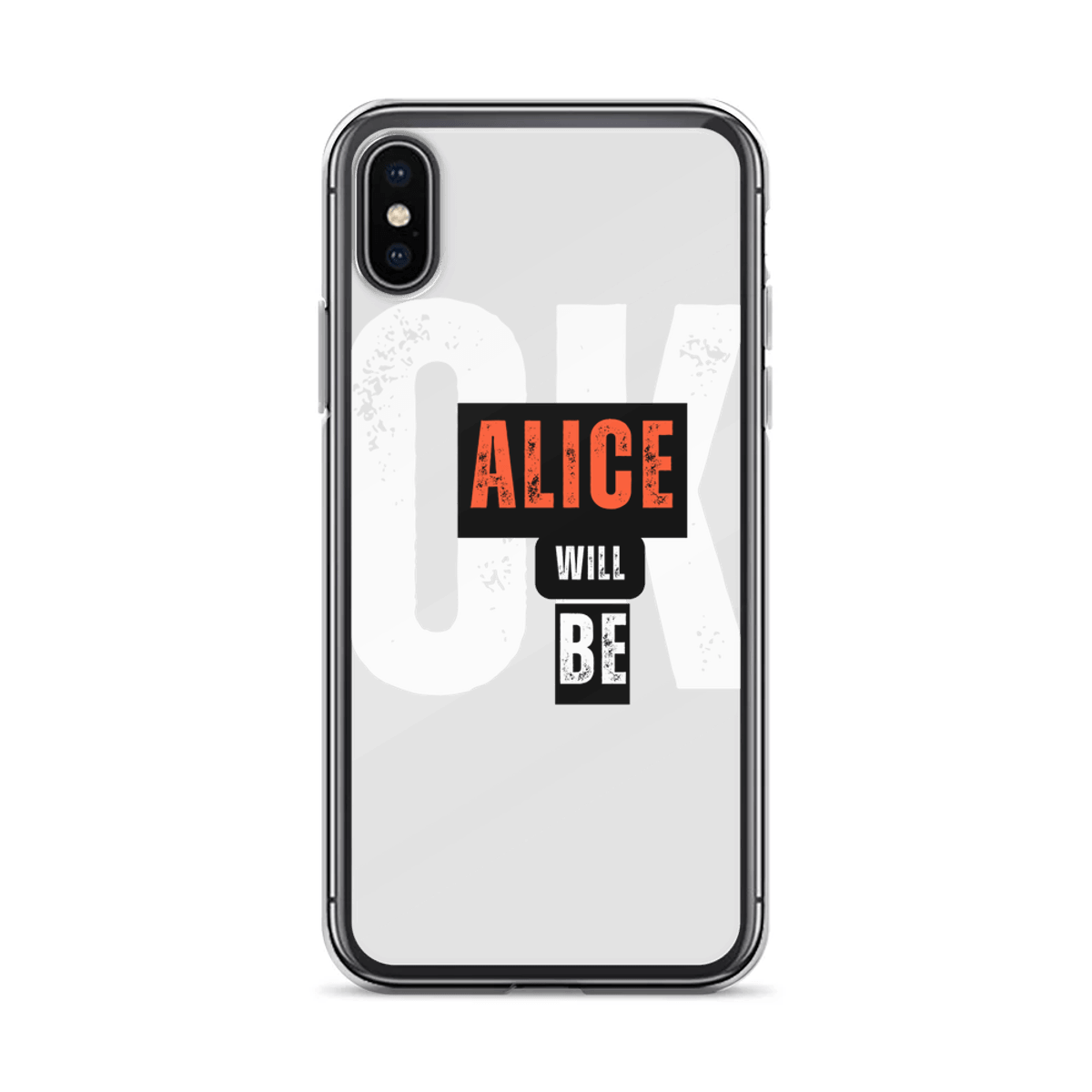 ALICE Bold Personalized Phone Case