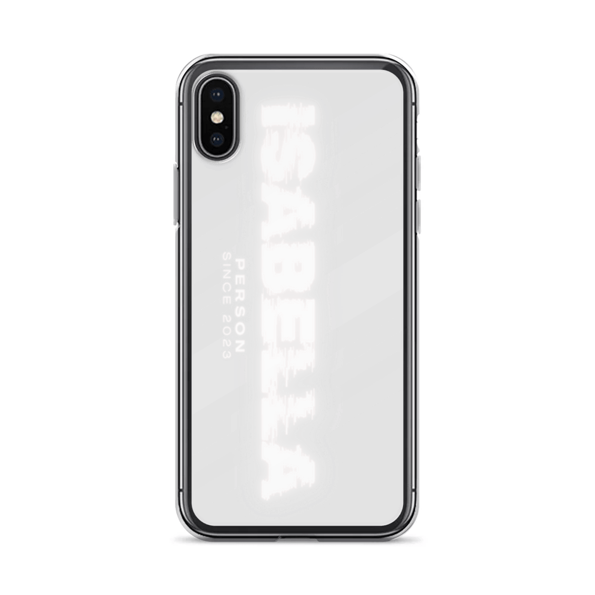 ISABELLA Neon Green Personalized Phone Case
