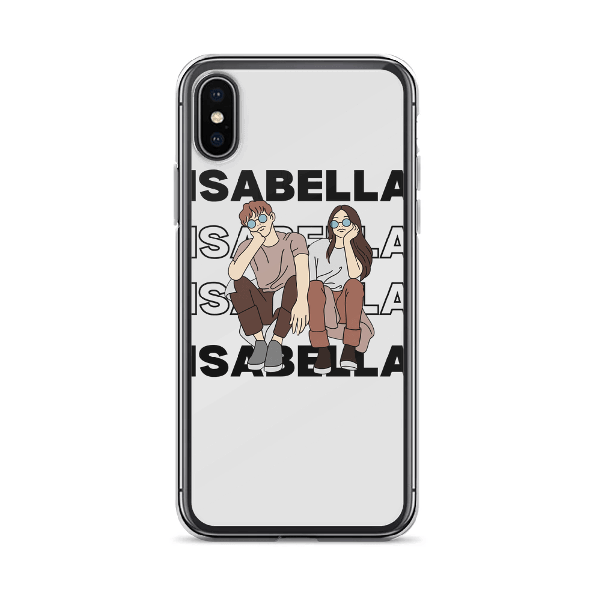 ISABELLA Chic Illustrated Phone Case