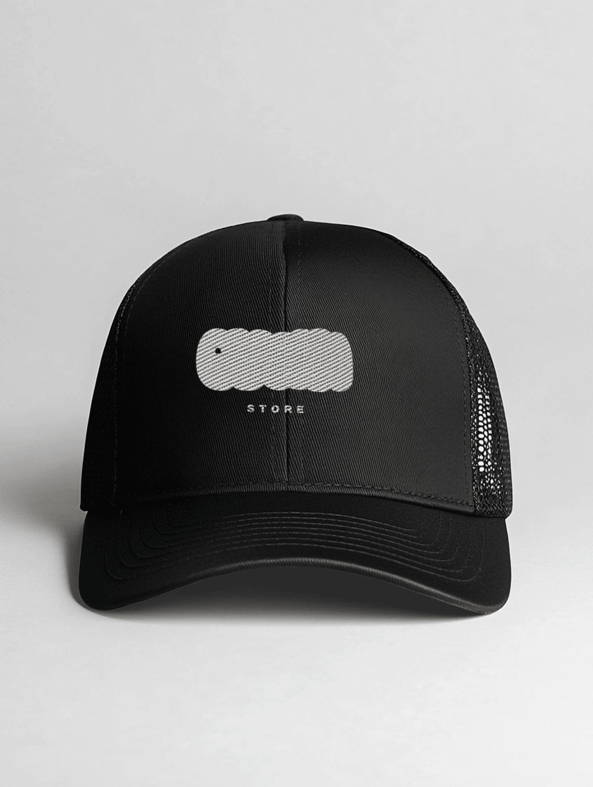 EVAN's Personalized Black Hat - Chic Design
