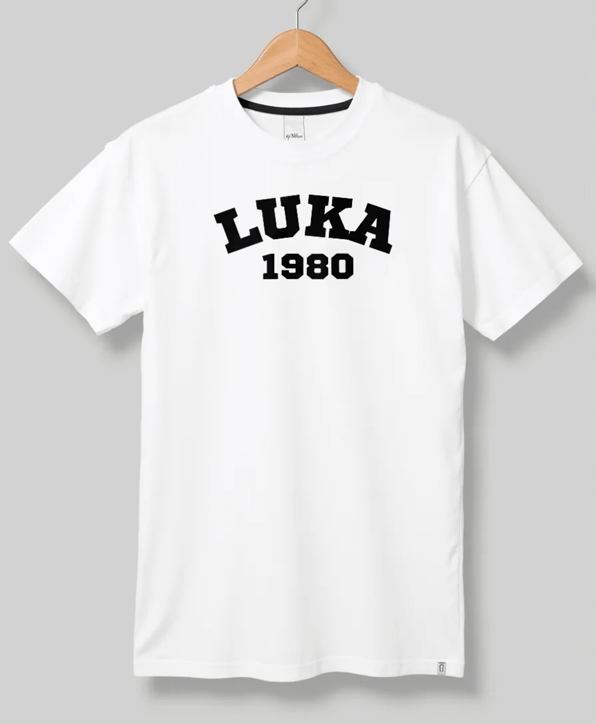 Stylish LUKA Personalized T-Shirt with Classic LUKA 1980 Print