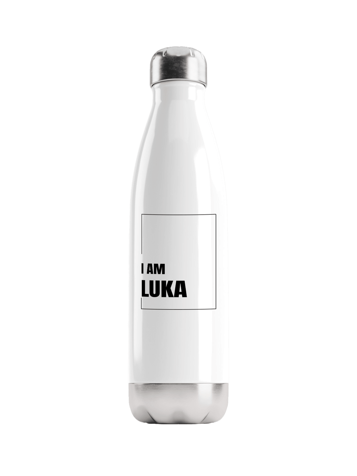LUKA's Personalized Water Bottle - Sleek Design
