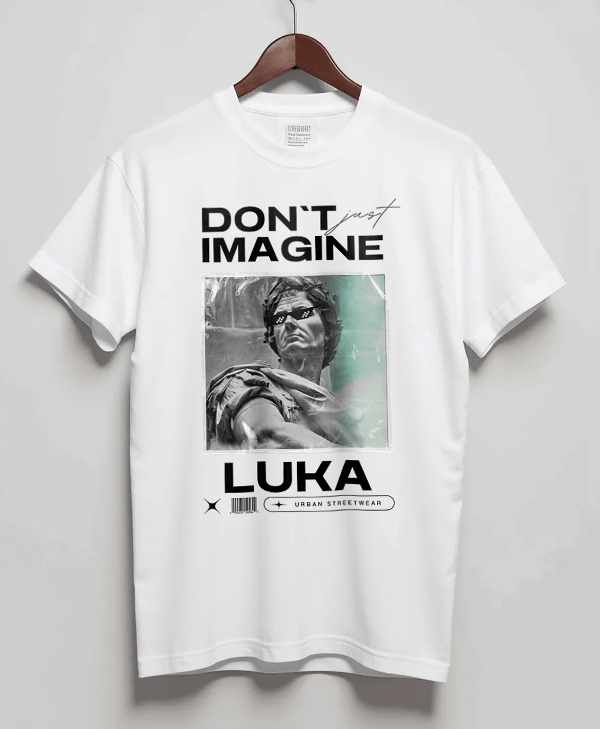 LUKA's Bold Personalized T-shirt - Urban Streetwear Fashion