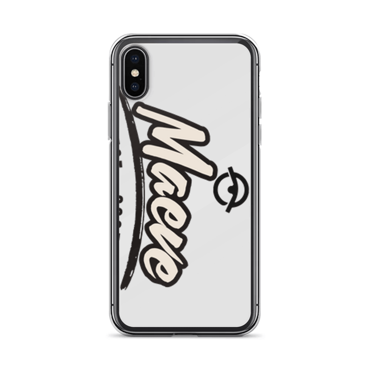 MAEVE Chic Phone Case - Black, Cream & Green