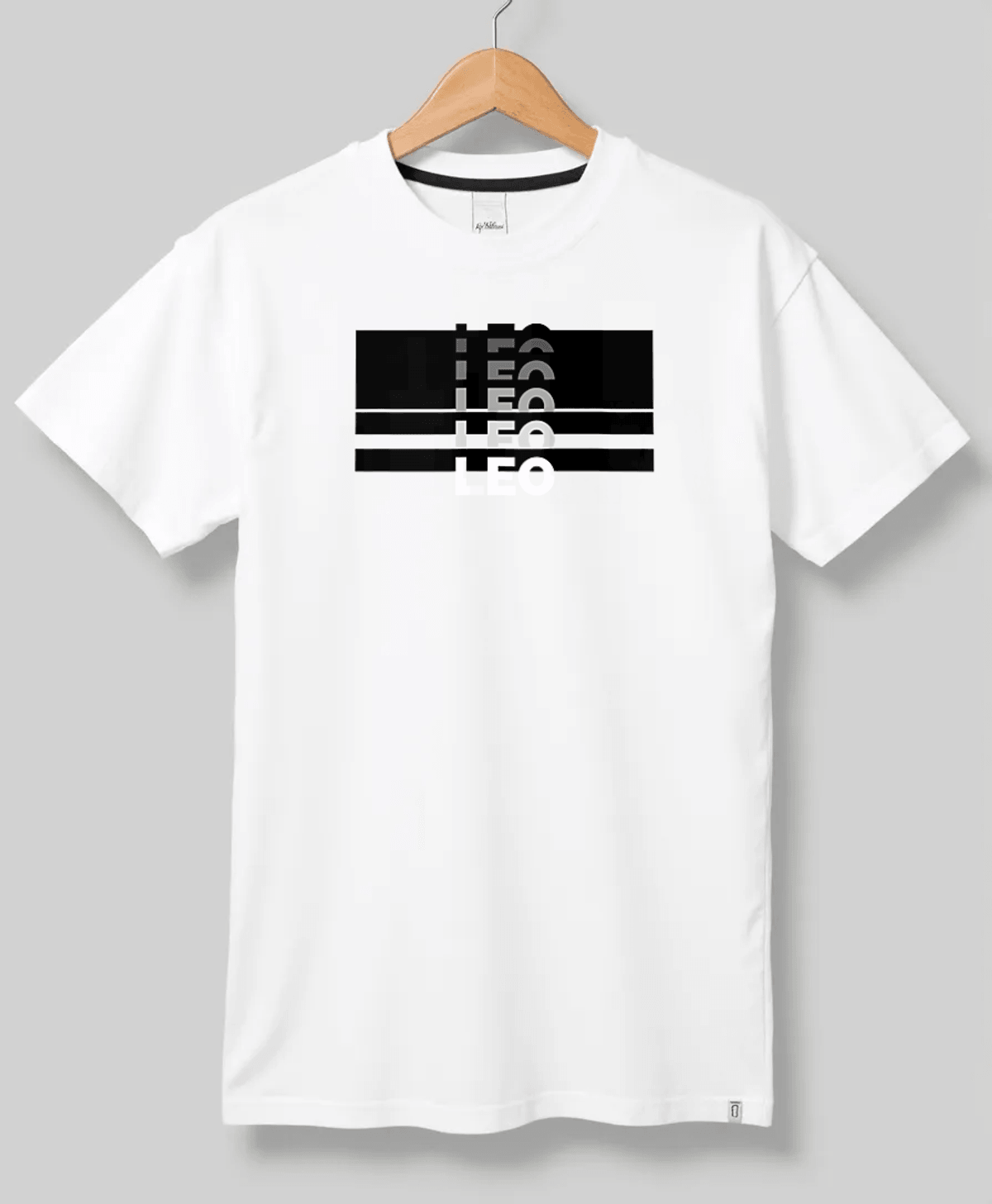 LEO Personalized LEO T-shirt - Modern, High-Def Quality Print