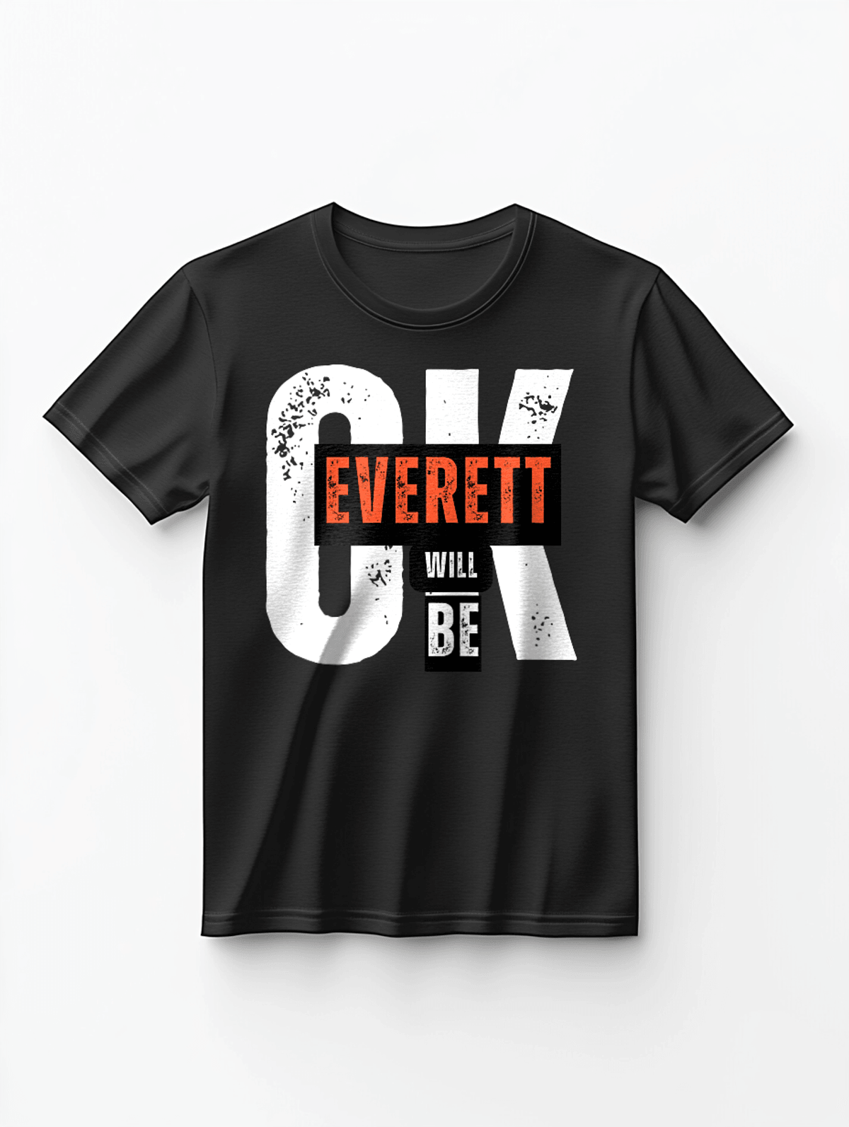 EVERETT Personalized T-Shirt - Bold CK Design