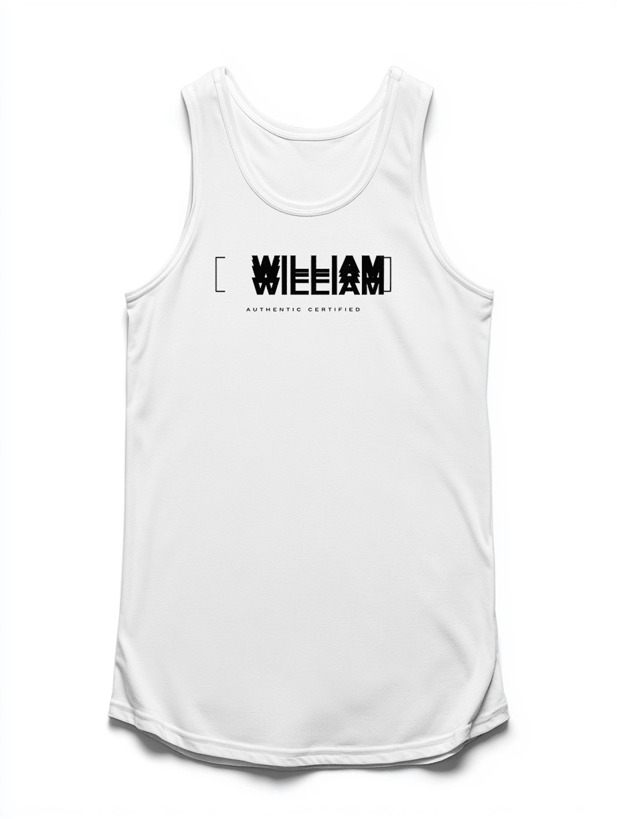 WILLIAM Personalized Tank - Authentic Certified