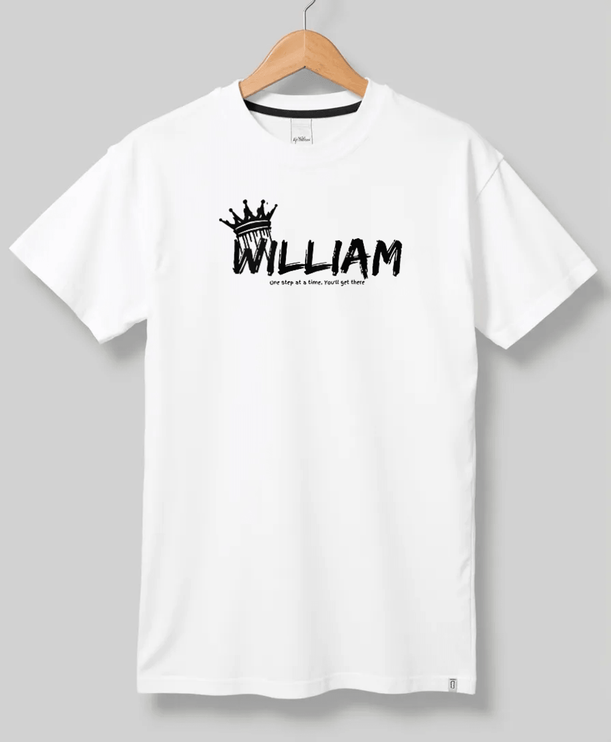 WILLIAM's Crown T-Shirt - Personalized Style