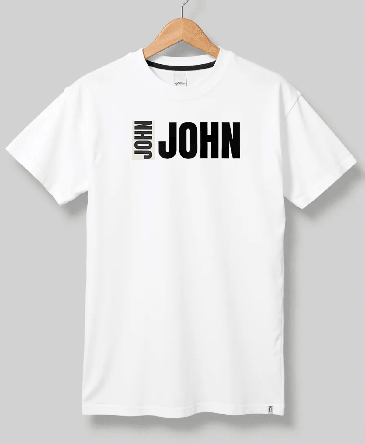 Ultimate Custom JOHN T-Shirt - Personalized Modern Design