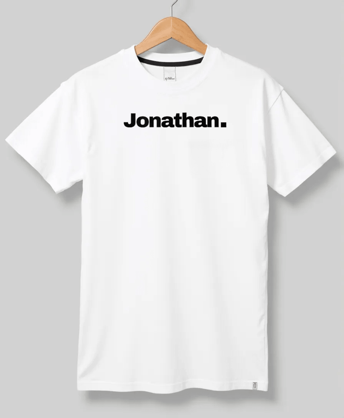JONATHAN Personalized T-Shirt - Bold Minimalist Design