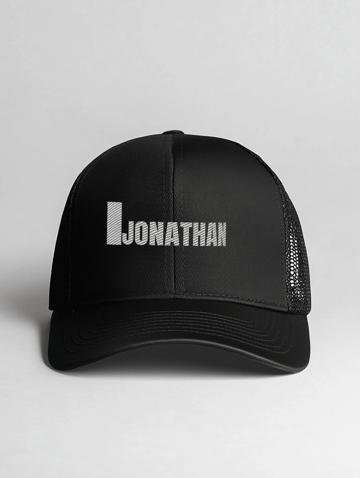 JONATHAN Personalized Cap - Sleek, Modern Design