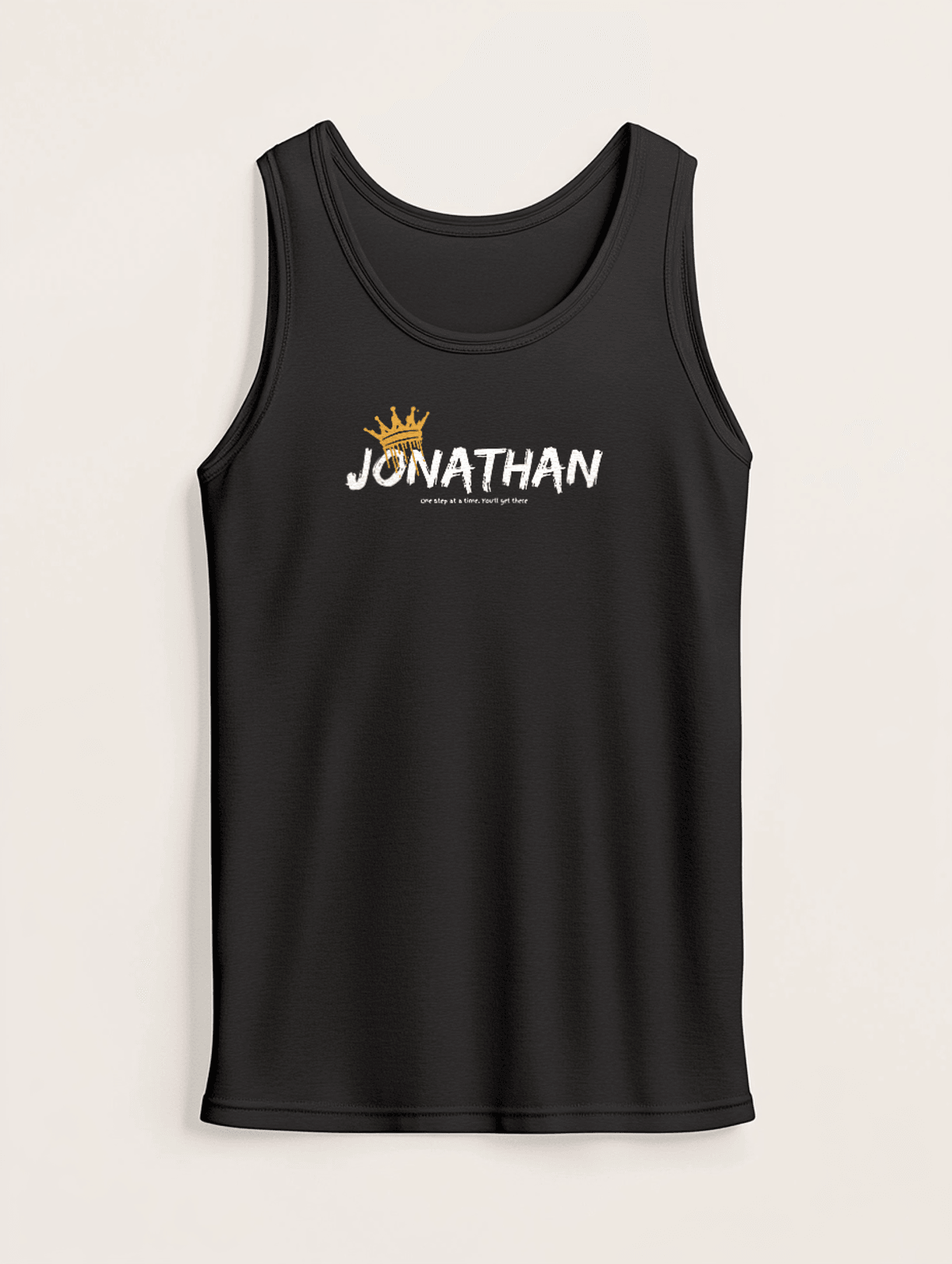 JONATHAN Crown Design Tank Top