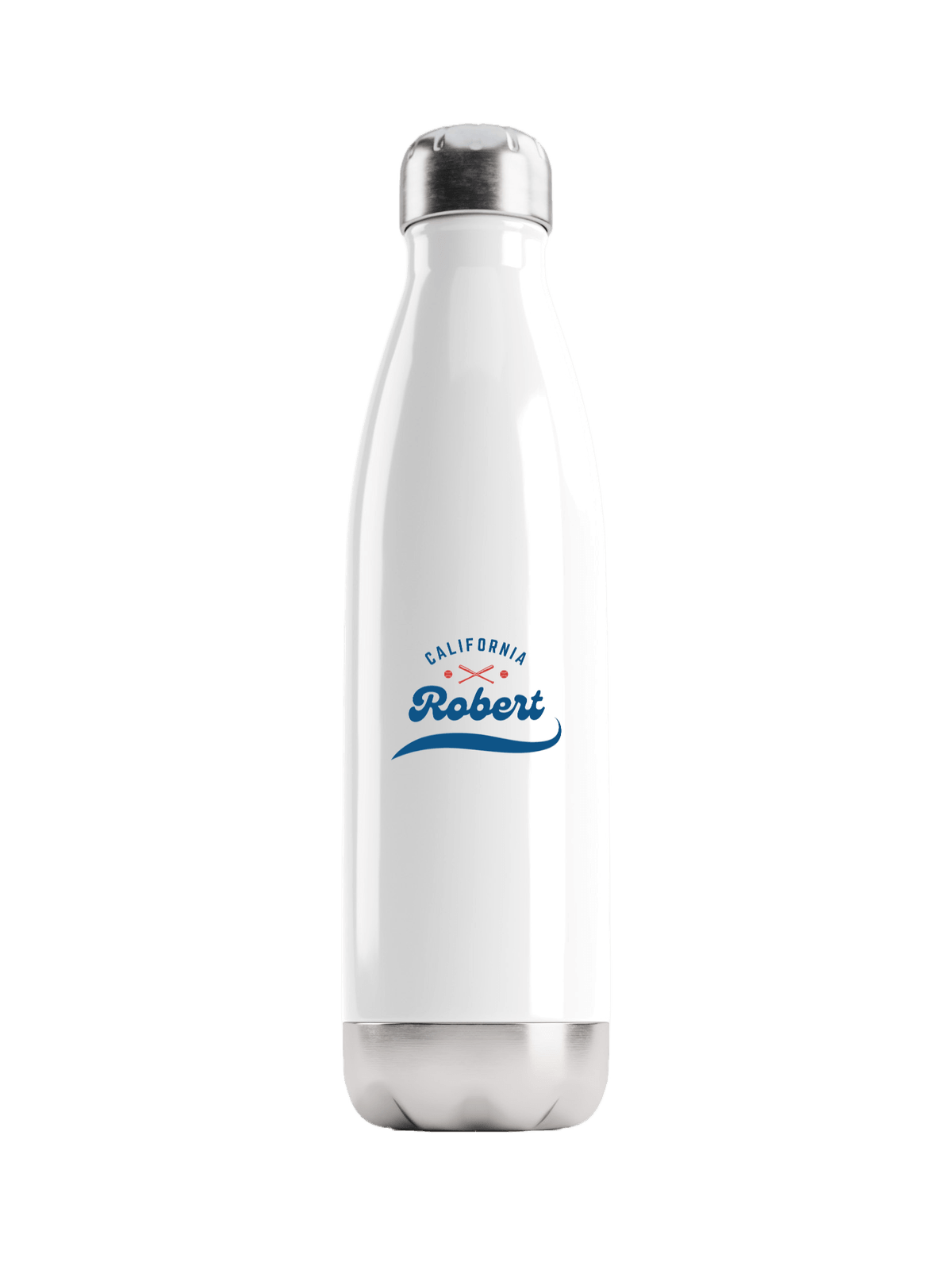 ROBERT Personalized Sleek Water Bottle