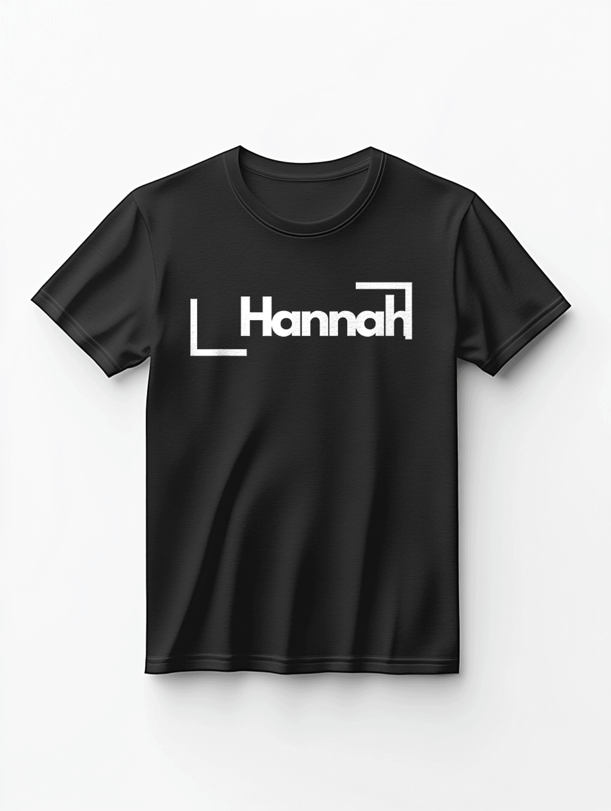 HANNAH Personalized T-Shirt with Geometric Frames