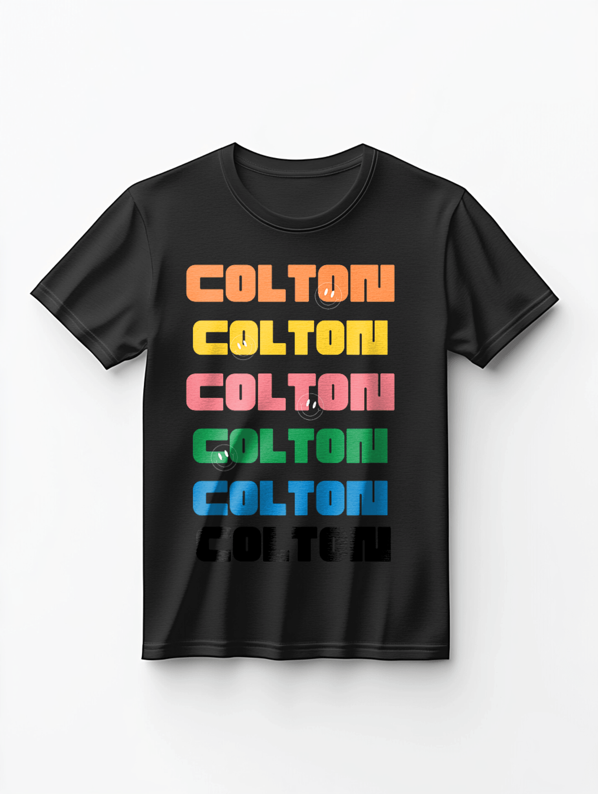 COLTON Vibrant Personalized T-Shirt