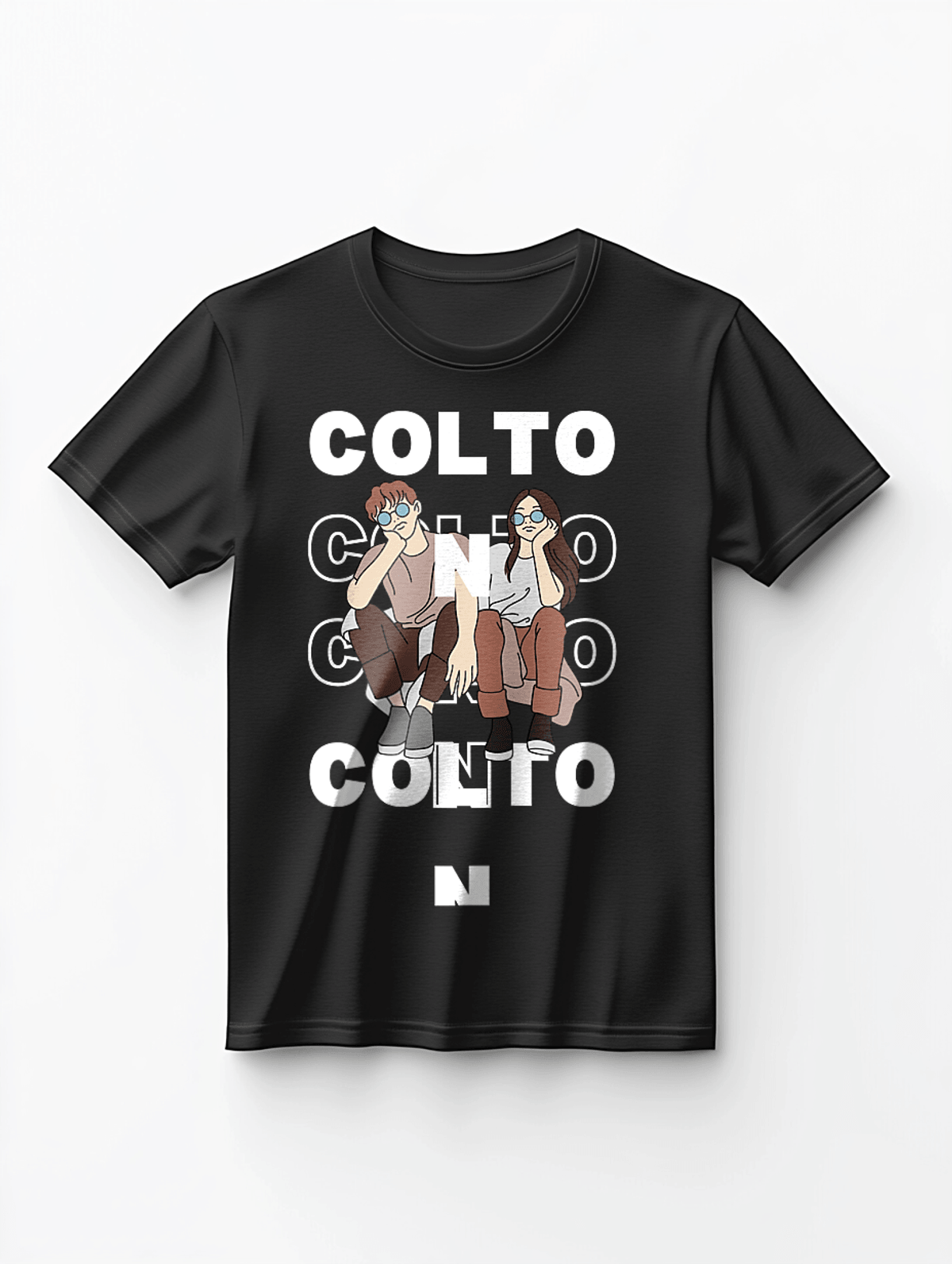 COLTON Personalized T-Shirt - Bold Modern Design
