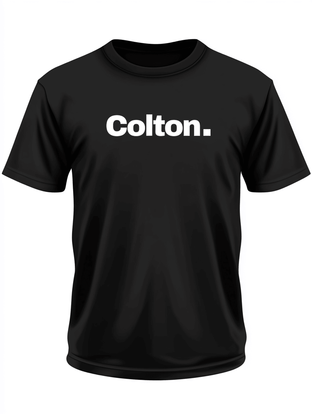 COLTON Personalized Minimalist T-Shirt