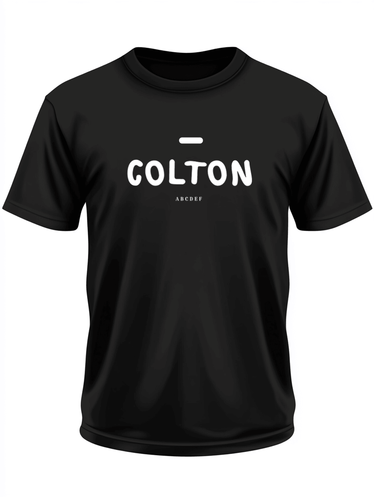 COLTON Personalized T-Shirt | Modern Design