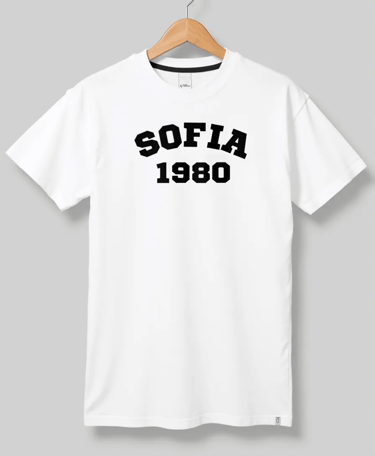 SOFIA's Personalized Collegiate T-Shirt