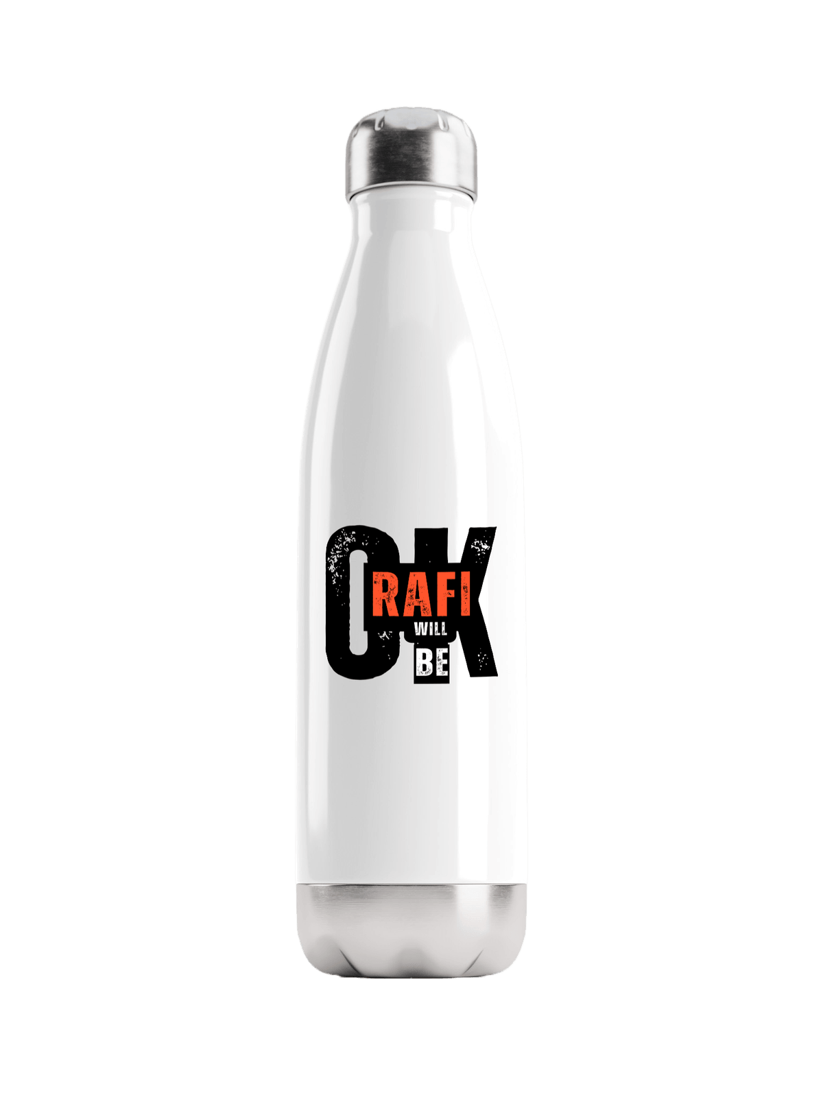 RAFI Stainless Steel Water Bottle - Will Be OK