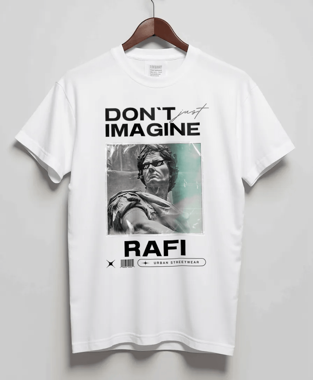 RAFI's Bold Personalized T-shirt - Urban Streetwear Fashion