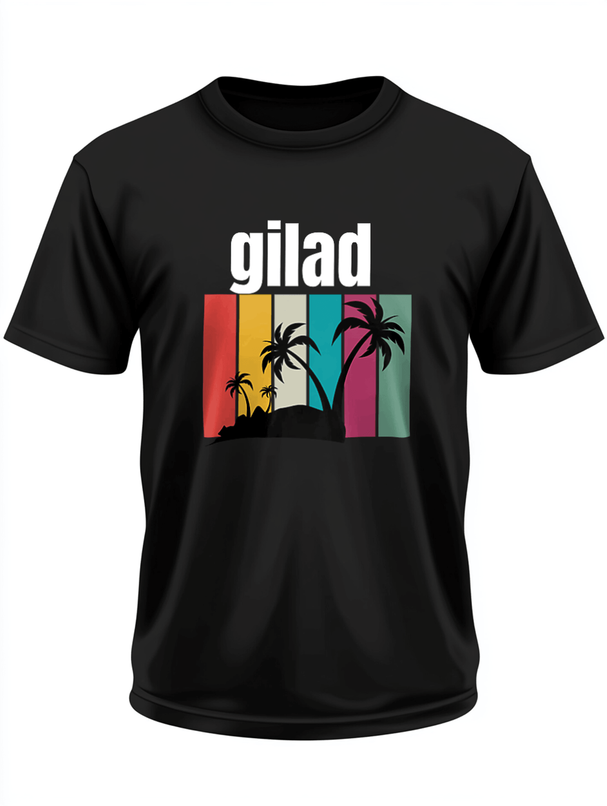 GILAD's Personalized Tropical Retro Tee