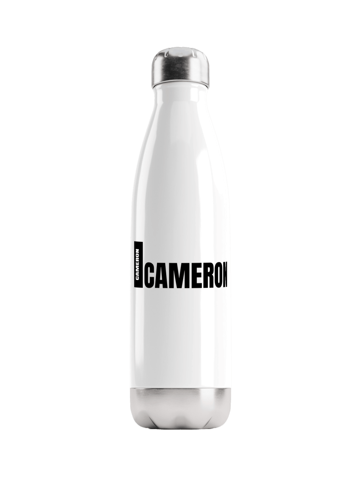 CAMERON's Sleek Personalized Water Bottle