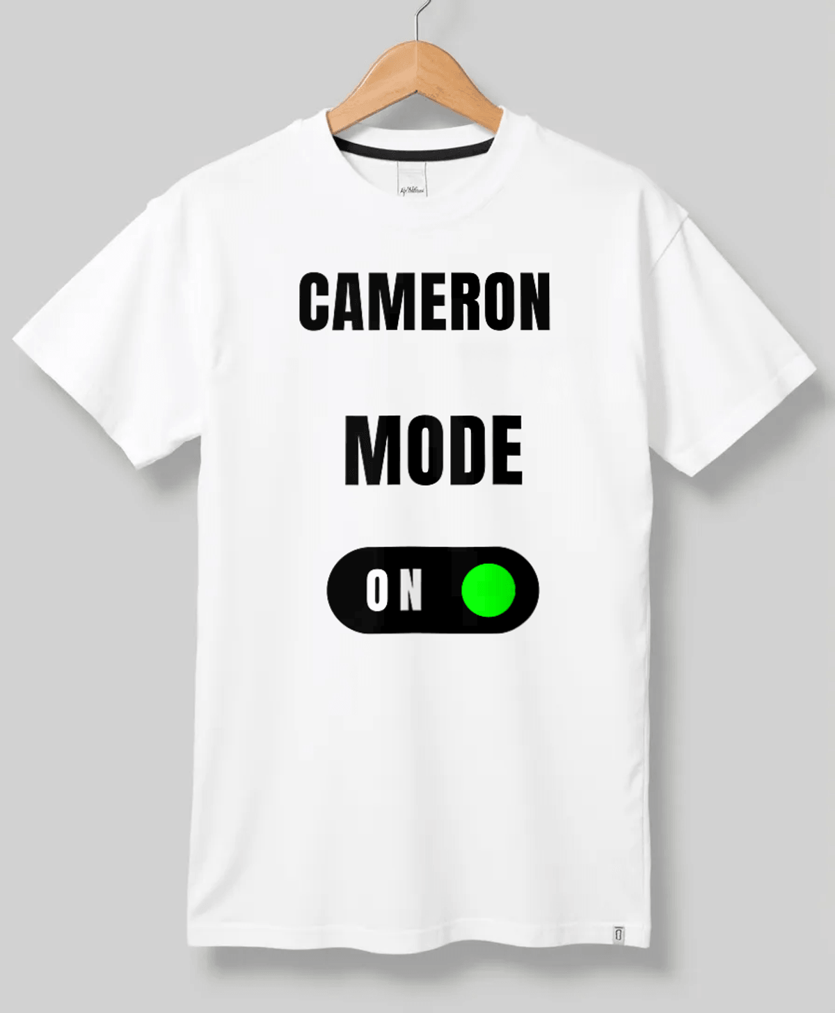 CAMERON's Personalized T-Shirt - MODE ON Design
