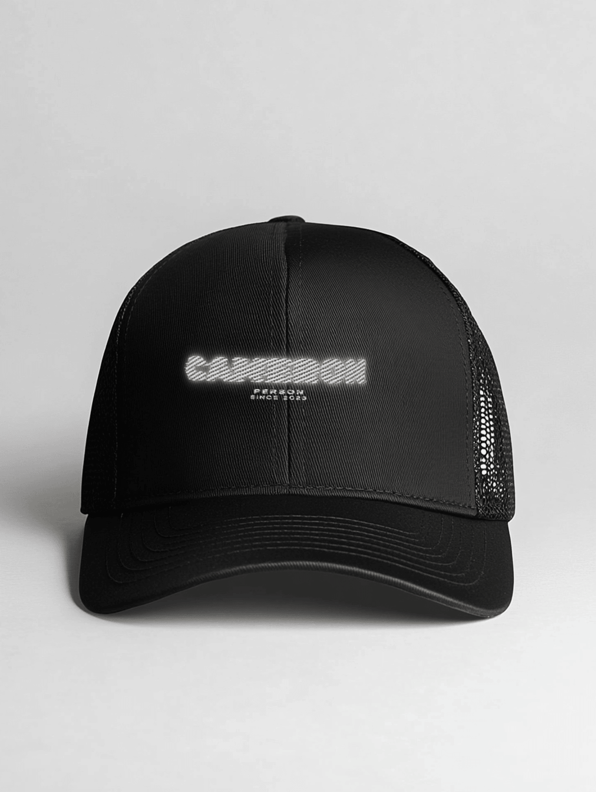 CAMERON's Glitch Effect Trucker Hat