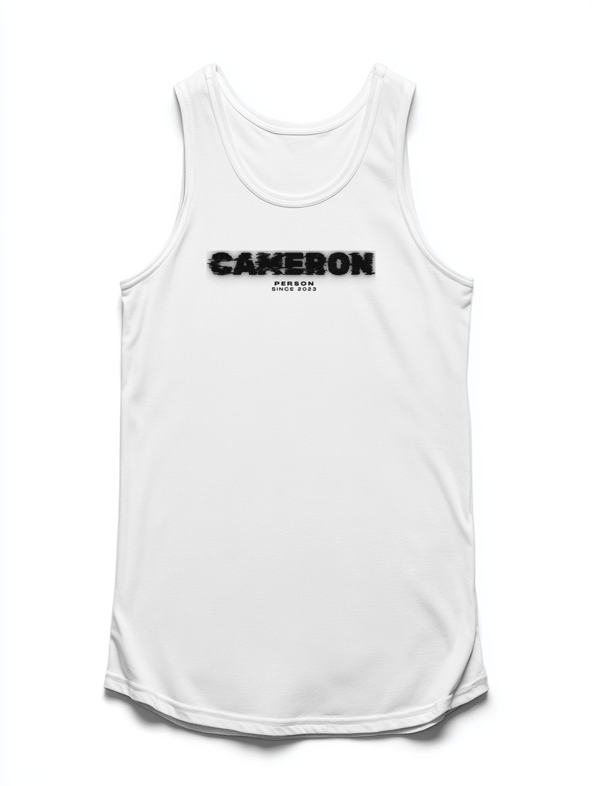 CAMERON Personalized Glitch Tank Top