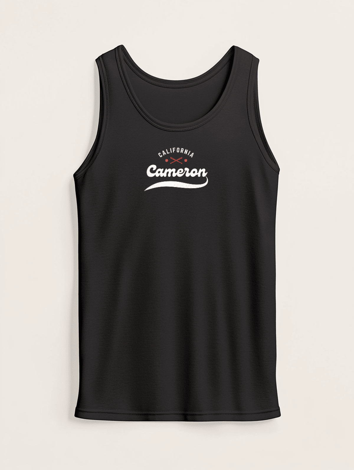 CAMERON's Personalized California Tank Top