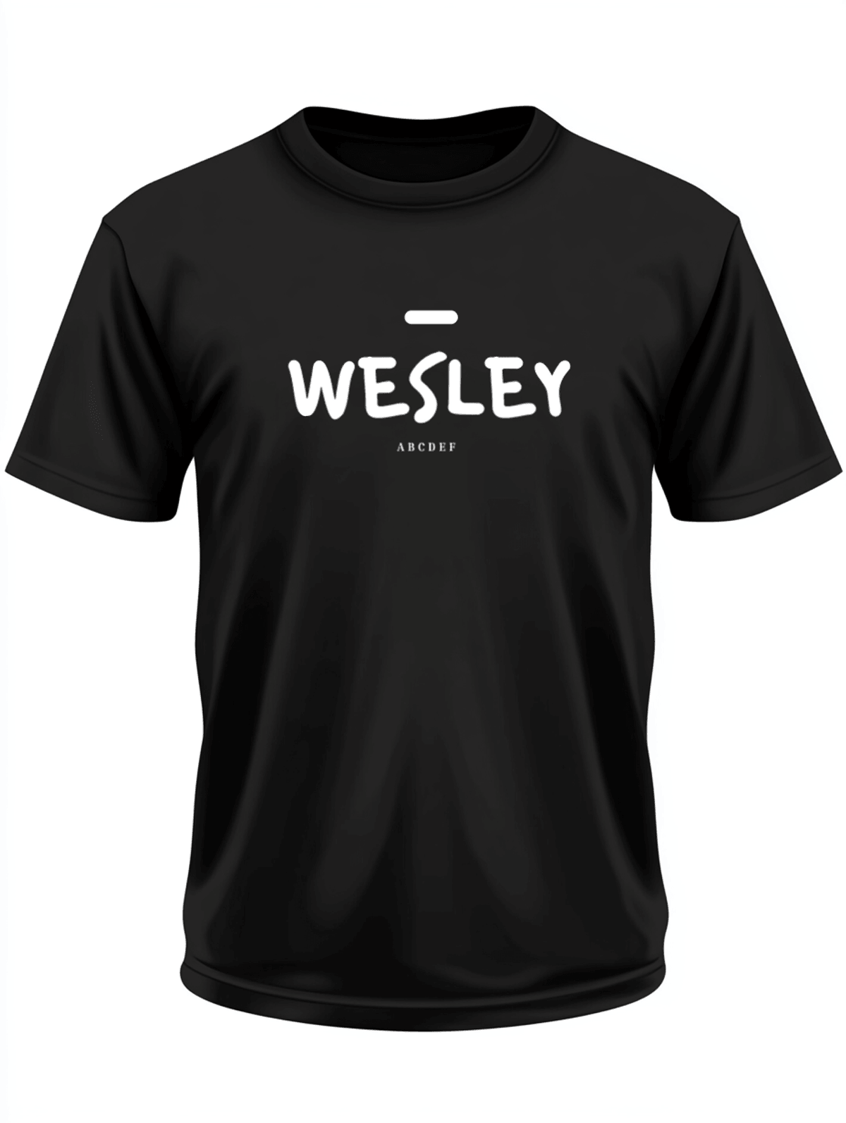 WESLEY Personalized T-Shirt | Modern Design