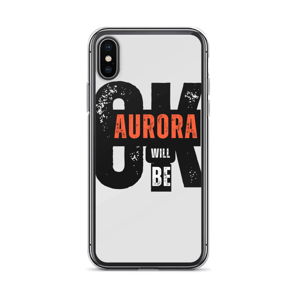 AURORA's Bold 'Will Be OK' Urban Phone Case