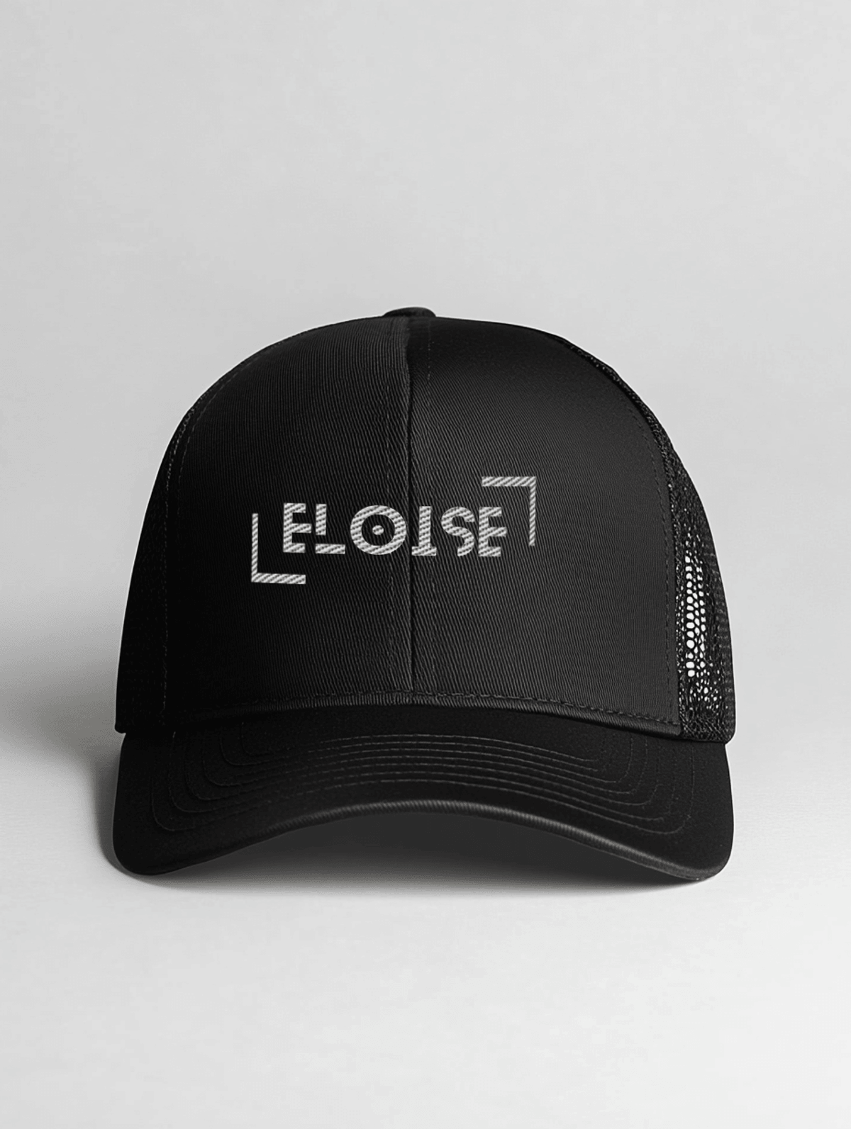 ELOISE Personalized Cap - Sleek Black Design