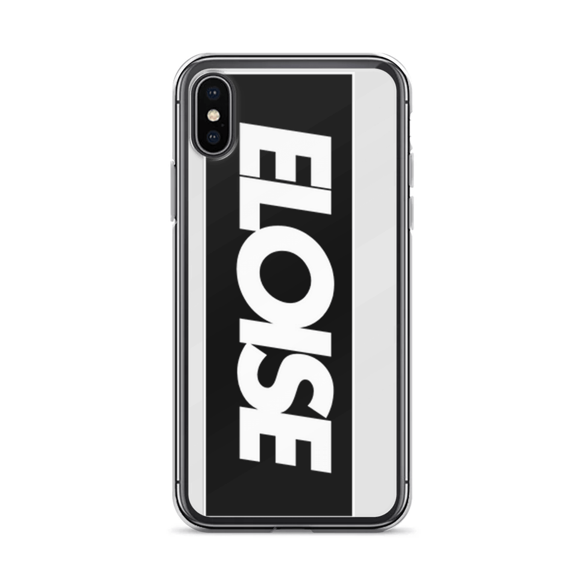 ELOISE Sleek Custom Phone Case - Black & White Design
