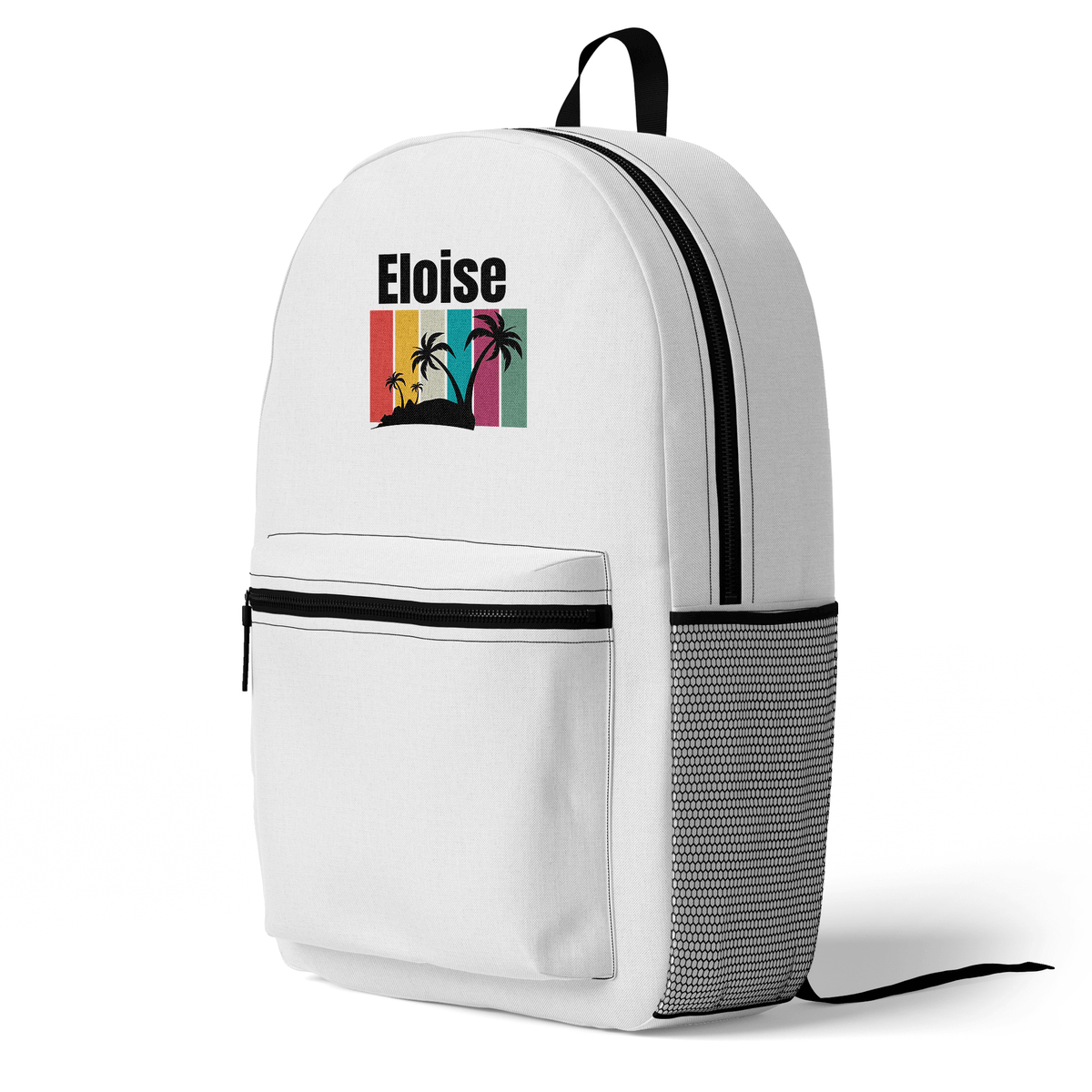 ELOISE's Tropical Sunset Palm Backpack