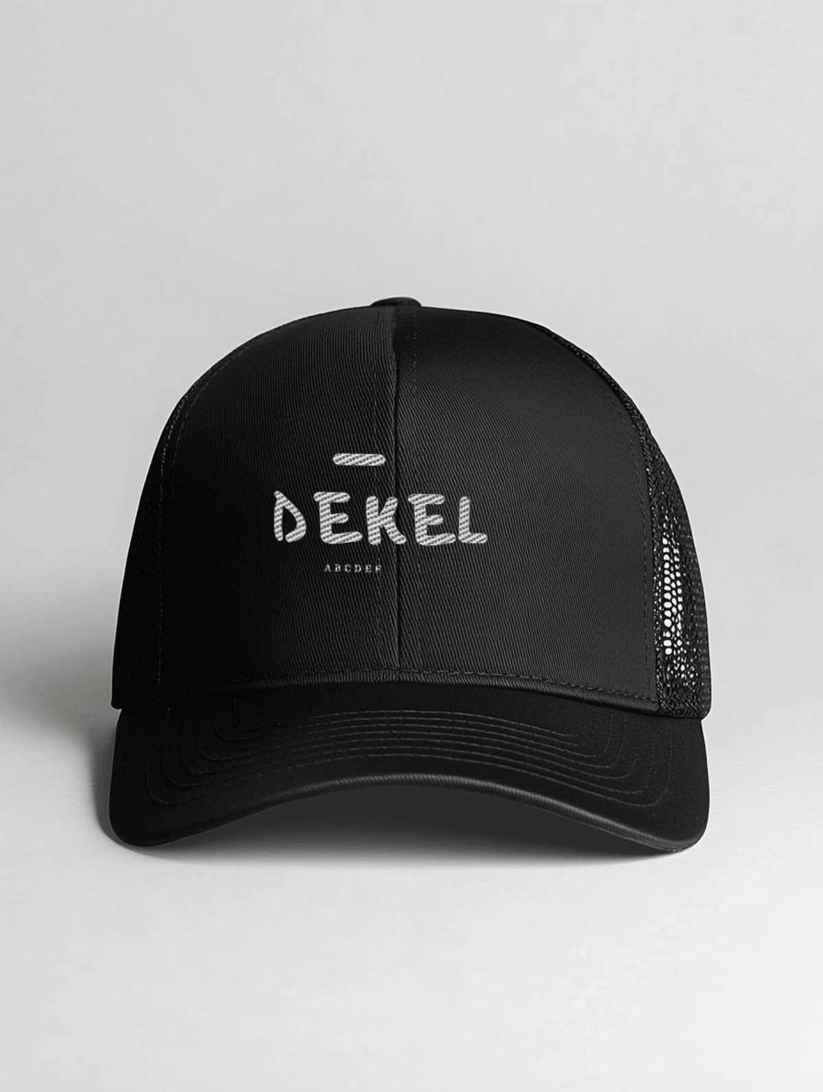 DEKEL Personalized Black Cap - Chic Design