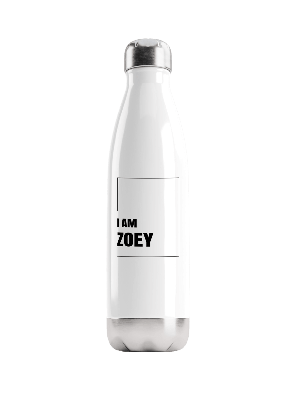 ZOEY's Personalized Water Bottle - Sleek Design