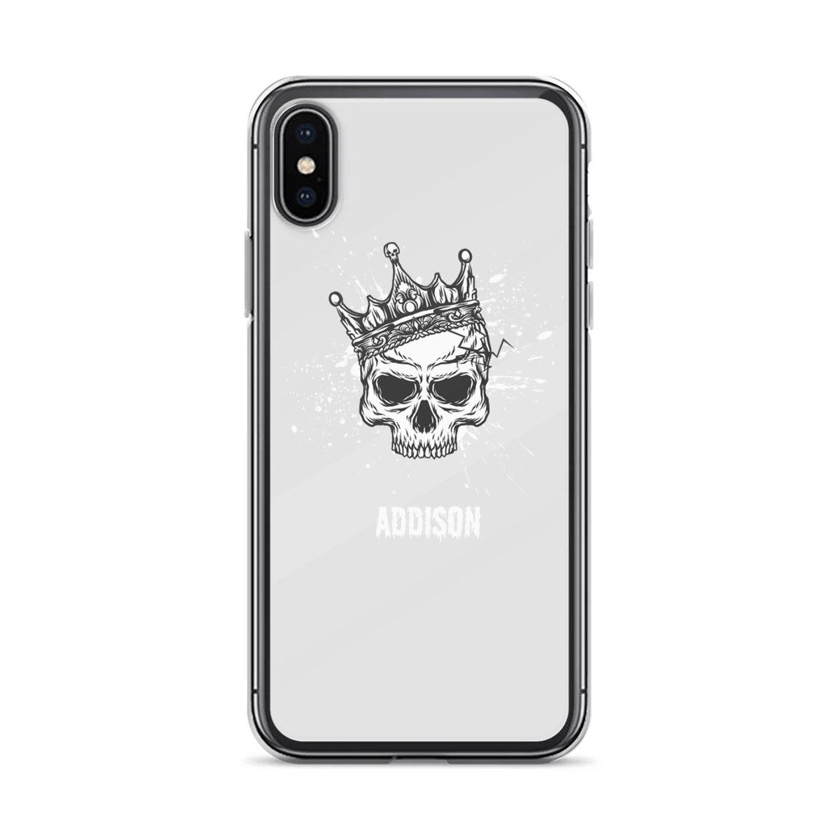 ADDISON's Personalized Skull Phone Case