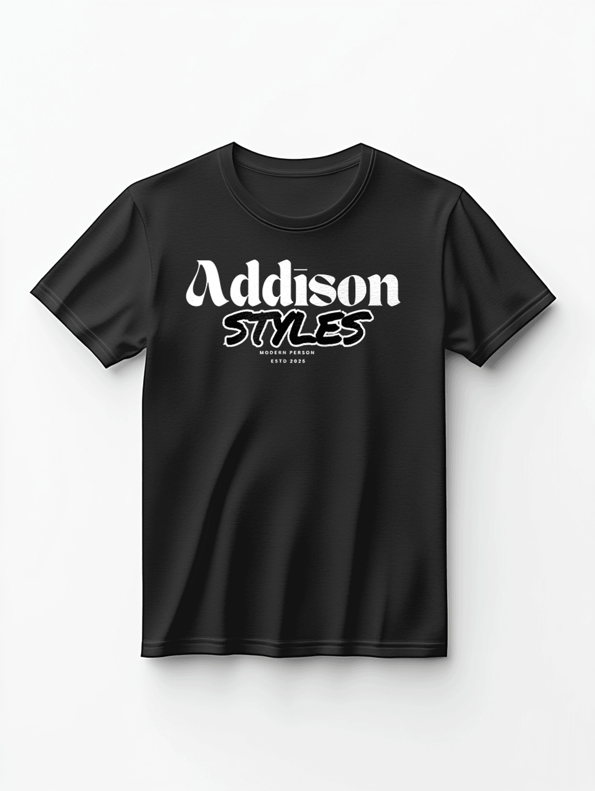 ADDISON's Edgy 'Styles' Tee – Bold and Modern