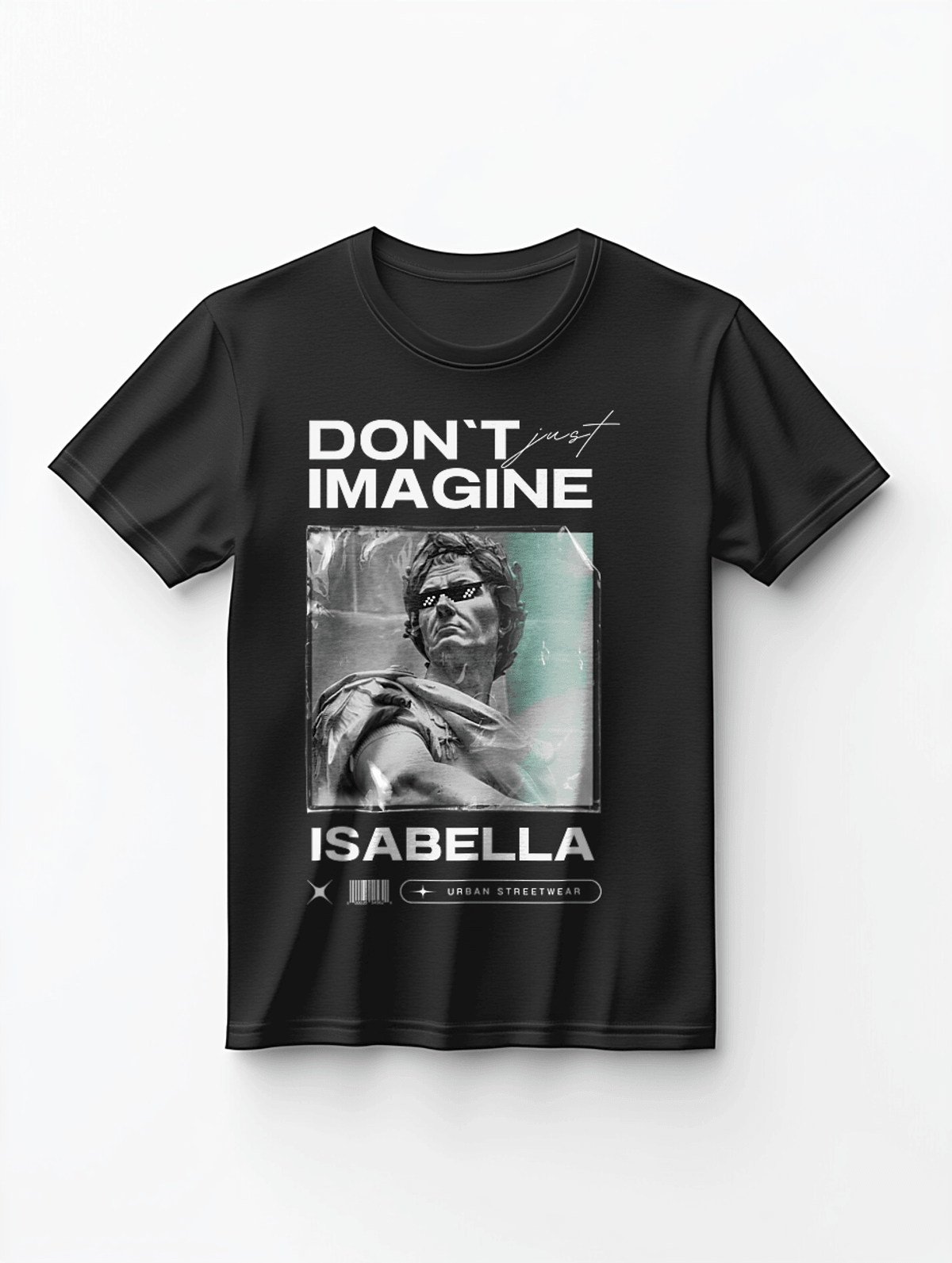 ISABELLA Personalized Urban Art T-Shirt