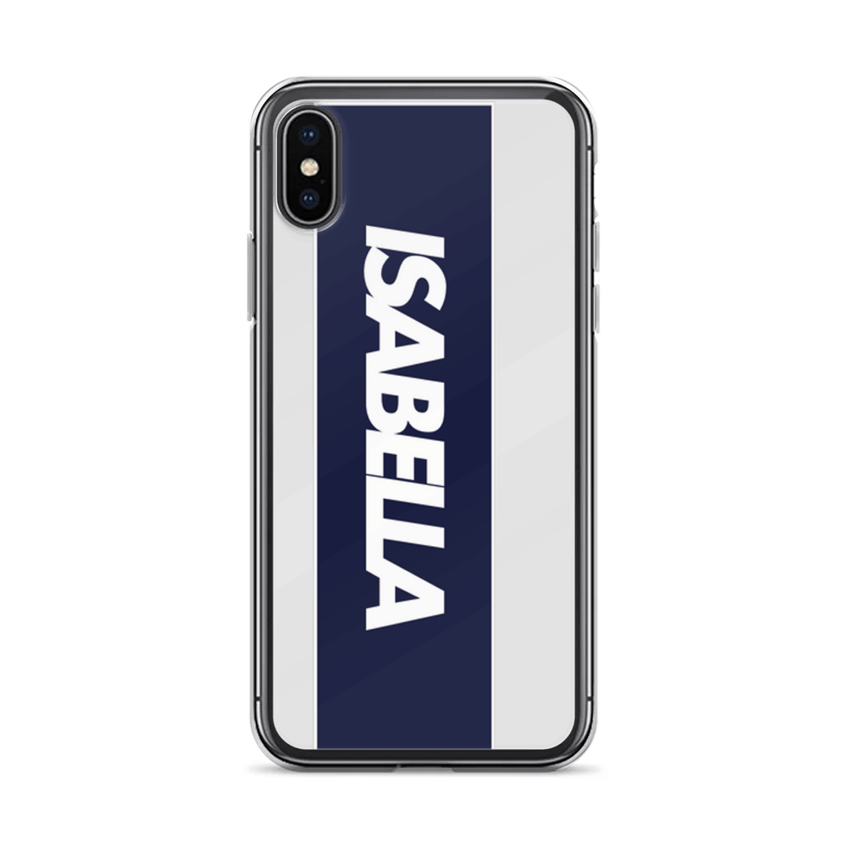 ISABELLA Personalized Phone Case - Navy Stripe